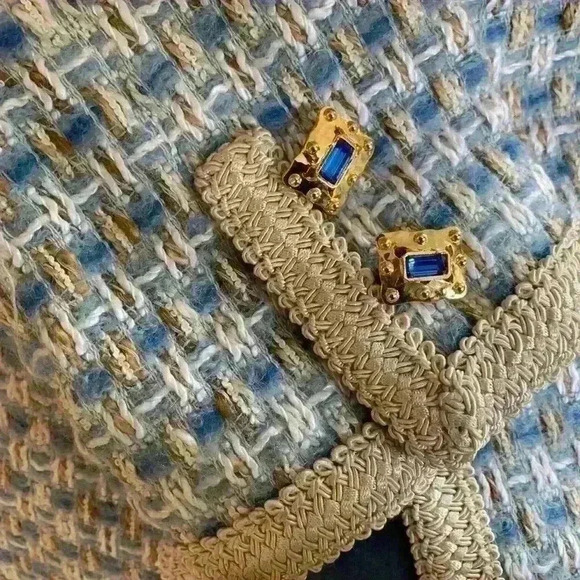 Vintage Jg Jier Giarommi 2 Piece Suit Size 2 - Picture 4 of 11